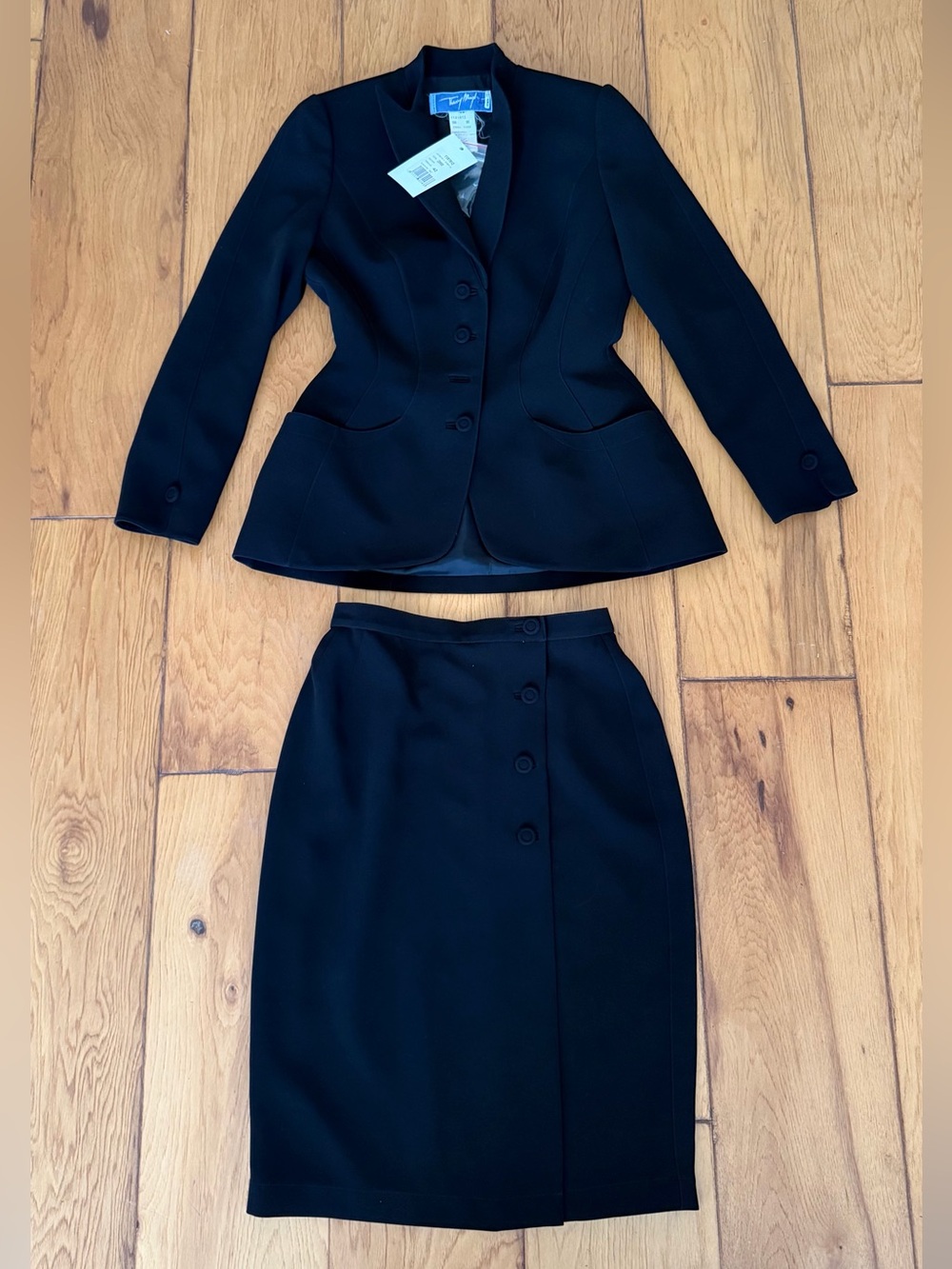 Thierry Mugler Blazer Skirt Set size 42